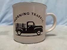 Morning Traffic Farm Truck Design Ceramic Coffee Mug Cup Capacity 8.5 oz