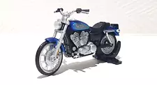 UCC 1/45 Harley Davidson XL1200 BLUE Miniature Motorcycle model