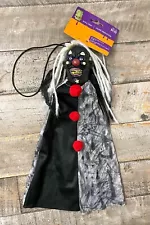 Scary Clown Hanging Halloween Decoration Walmart Dreadlocks 13”