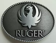 Ruger Gun Pistol Reliable Firearms Licensed Belt Buckle