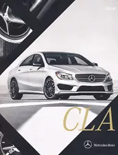 2016 Mercedes Benz CLA CLA250 CLA45 AMG 30-page Original Sales Brochure Catalog