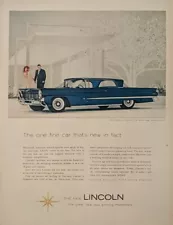 1958 Vintage Lincoln Coupe 2 Door Hardtop, #1 In Elegance