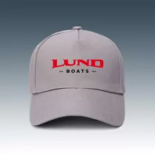 Lund Boats Logo Print Hat 5-Panel Baseball Cap Unisex Adult