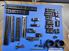 Large Lot Gunsmith Estate Sights scope Rings mounts Various Brands rifle shotgun