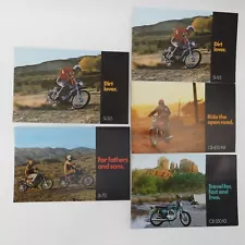 1971 Honda Motosport 70, 125, 350, 450 SL, CB K3 K4 Motorcycle Sales Brochure