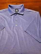 Footjoy NWOT Polo Shirt Men Size L Poly Spandex