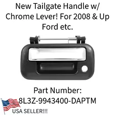 1 NEW TAILGATE HANDLE W/ CHROME LEVER! FOR FORD F-150 SUPER DUTY EXPLORER ETC