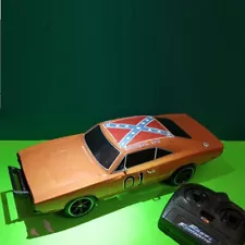 Dukes of Hazzard General Lee remote control car ( F&F Dodge Charger mod ) / POOR