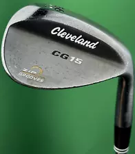 Cleveland CG15 Zip Grooves Black Pearl Sand SW Wedge 56-14* Steel RH #96483