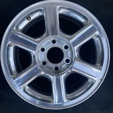 2002 - 2009 BRAVADA ENVOY RAINIER 17” POLISHED ALUMINUM WHEEL RIM 9594014 D3