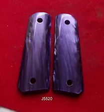 Kirinite Purple Pearl Grips for Colt 1911 Government Model