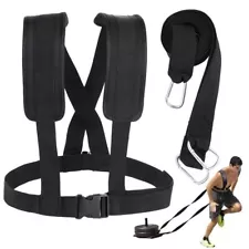 Sled Harness for Exercise, Physical Football Running Resistance Training Rope...