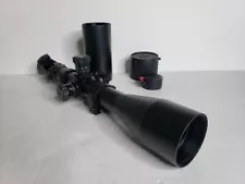 Millet 6-25x56 Scope W/Illuminated Green Reticle, Scope Lid Covers ( Read Desc )