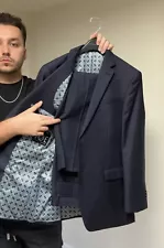 Navy Blue Men’s Suit