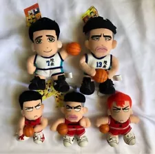 90's Slam Dunk Doll Keychain Set of 5 UFO Catcher Original Item Not for Sale