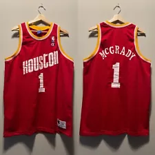 *FAST SHIP* NEW Tracy Mcgrady Sz 48 Houston Rockets Classic Custom Jersey