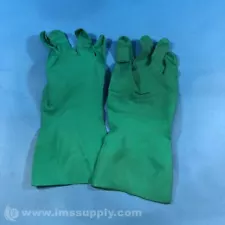 Set of 2 6" Green Nitrile Gloves USIP