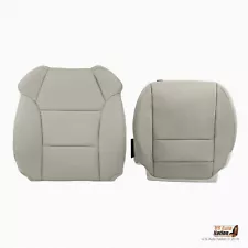 Fits 2007 2008 2009 Acura MDX Driver Bottom & Top Synth Leather Seat Cover GRAY