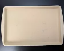 Pampered Chef Large Stoneware Bar Pan Baking Sheet Family Heritage 17" X 11"