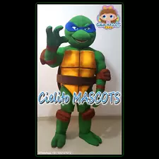 LEONARDO of ninja turtles Mascot Costume cosplay botarga halloween cartoon