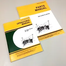 Operators Parts Manuals For John Deere No 290 Planter Catalog Two Row Corn