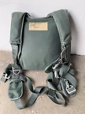 US Military Crew Backpack Assembly for Parachute With Parachute Included.