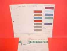 1959 OLDSMOBILE SUPER DYNAMIC HOLIDAY 88 98 CONVERTIBLE SEDAN PAINT CHIPS +