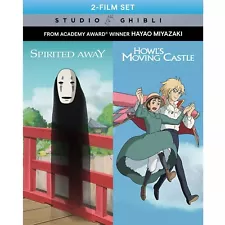 Spirited Away & Howl's Moving Castle Blu-Ray New Factory Sealed