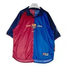 Nike FC Barcelona 99-00 100th Anniversary 4th Guardiola Dead Stock Uniform Used