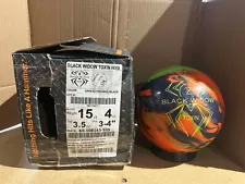 NEW 15LB HAMMER BLACK WIDOW TOXIN HYBRID OVERSEAS Bowling Ball 043D