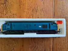 Vintage Hornby OO gauge Passenger & Fright train class 37, coach and 3 wagons.