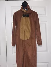 Five Nights At Freddy's One Piece Costume Pajama Cosplay Adult XL