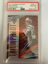 2017 Panini Phoenix Tom Brady Triumphant - Red PSA 10 #228 of 299