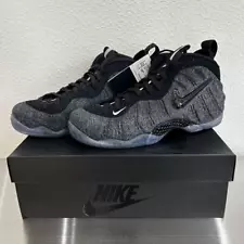 Deadstock 2017 Nike Air Foamposite Pro Dark Grey Heather Black 624041-007 Us9