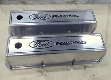 Ford Racing Polished Aluminum Valve Covers 429 460 Big Block M-6582-C460 BBF WOW