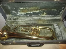 F. SCHEDIWY LUDWIGSBURG Bb B Flat ROTARY VALVE MODEL TRUMPET