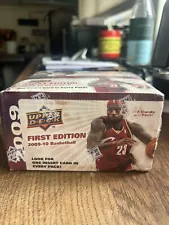 NBA First Edition 2009-2010 Upper Deck Box Steph Curry Rookie Cards