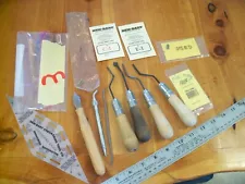 Lutz Gunline Dem-Bart checkering tools parts lot you get all here