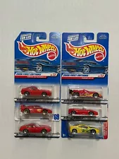 Hot Wheels Ferrari Lot of 6 - F40 - 550 - 355 - Modena & 365 GT4/B