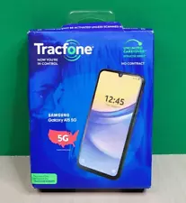 Samsung Galaxy A15 5G 128GB SM-S156V (Tracfone) Black NEW IN SEALED BOX