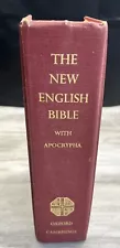 The New English Bible With The Apocrypha 1970 HC Oxford Cambridge Second Edition