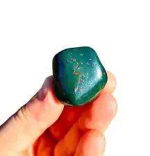 Bloodstone Tumbled Stone (XL) Polished Natural Bloodstone Crystal from India