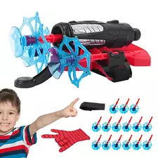 Spider Man Cosplay Launcher Spider Silk Glove Web Shooters Toys for Children