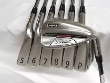 Used Titleist AP1 Iron Set 5-GW NS Pro 950GH Stiff Flex Steel Shafts