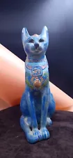 Rare Antique Egyptian Cat-goddess Bastet Statue