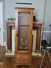 wooden gun cabinet