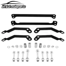 For 2011-2013 Polaris RZR XP 900 Heavy Duty Rise 2" Front & Rear Lift Kit Mounts