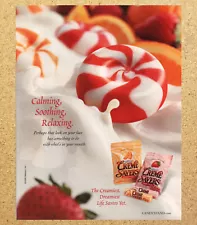 Creme Savers Hard Candy Nabisco Lifesavers- Magazine Print Ads Ephemera Art 2001