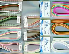 Quilling Paper MULTI COLORED Packs Many ASSORTMENTS To Choose From 1/8" Wide