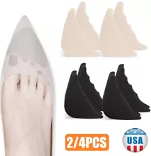 4× Soft Toe Inserts for Shoes Too Big Shoes Insert Foam Toe Filler Adjustable US